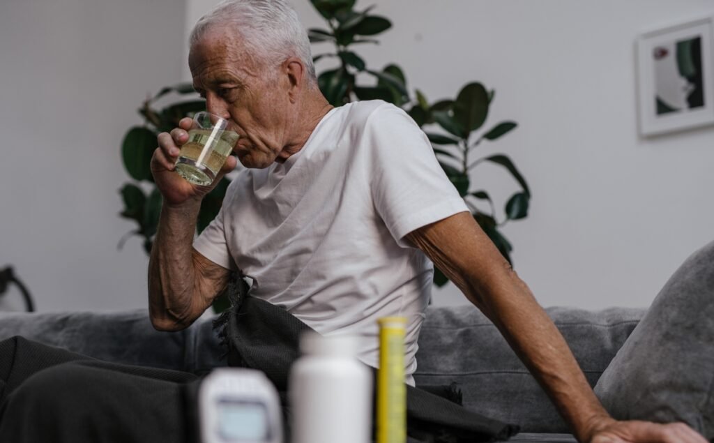 old sick man